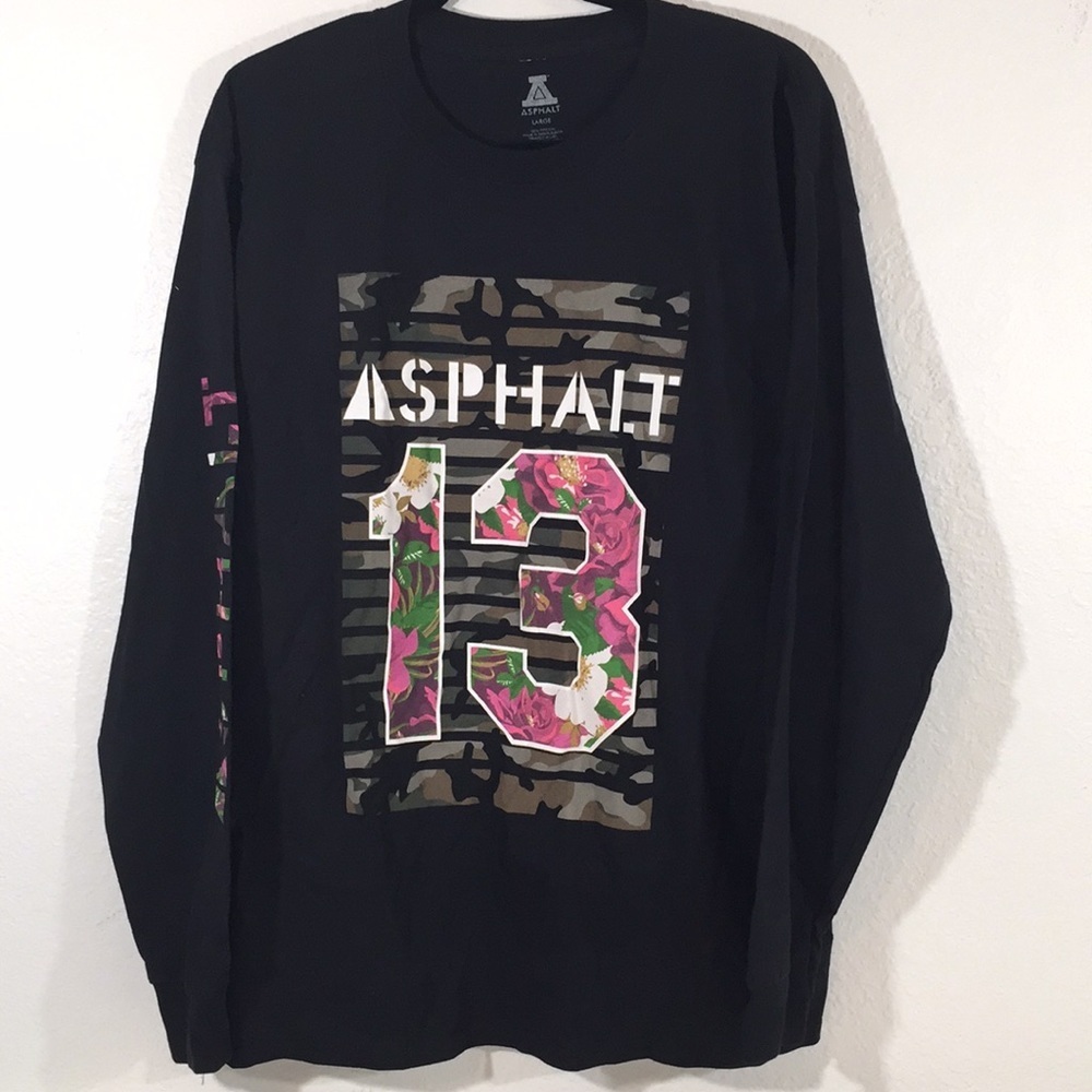 ASPHALT YACHT CLUB Team Floral Mens T-Shirt New - Picture 3 of 8